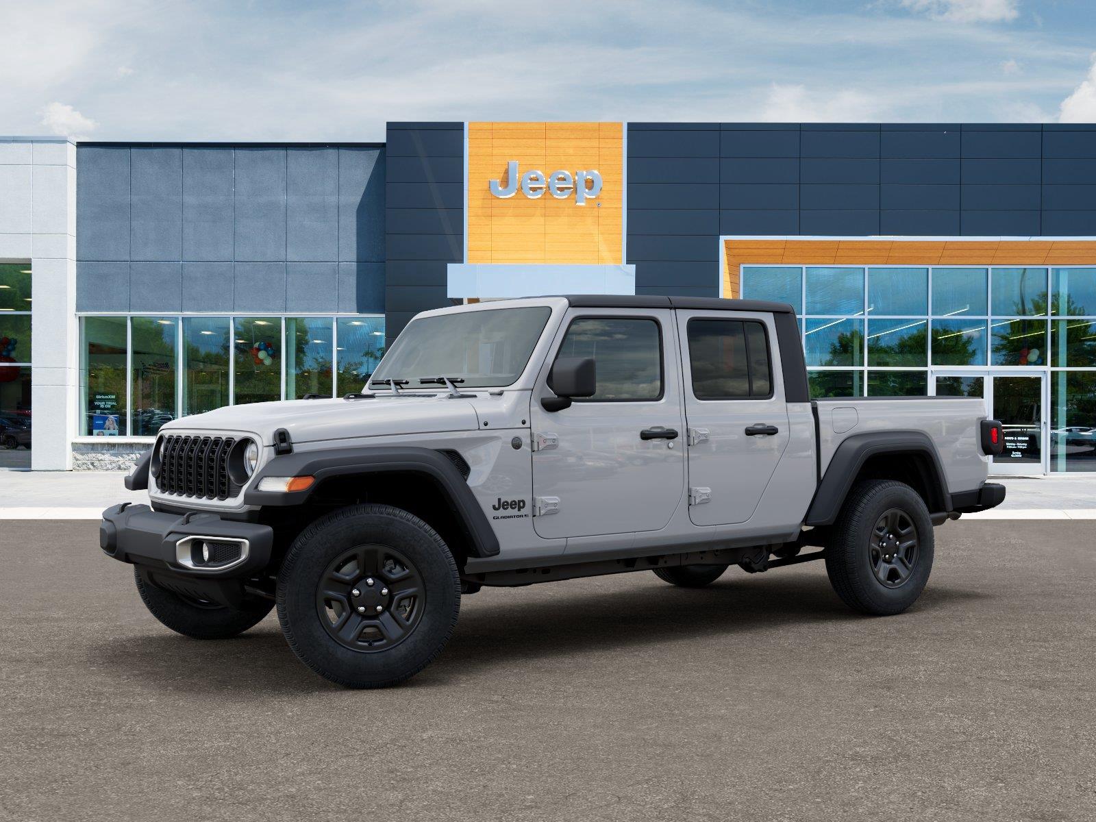 New 2026 Bright White Clear-Coat Exterior Paint Jeep Sport image 2
