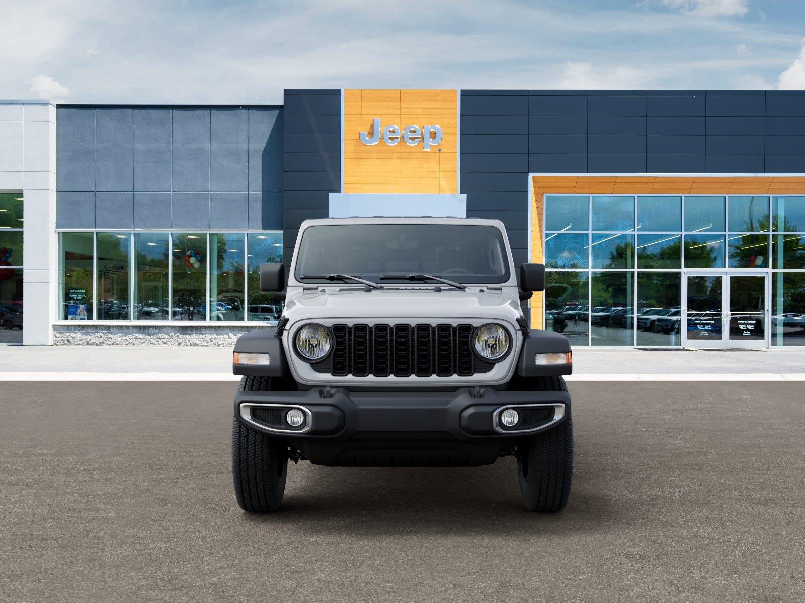 New 2026 Bright White Clear-Coat Exterior Paint Jeep Sport image 6