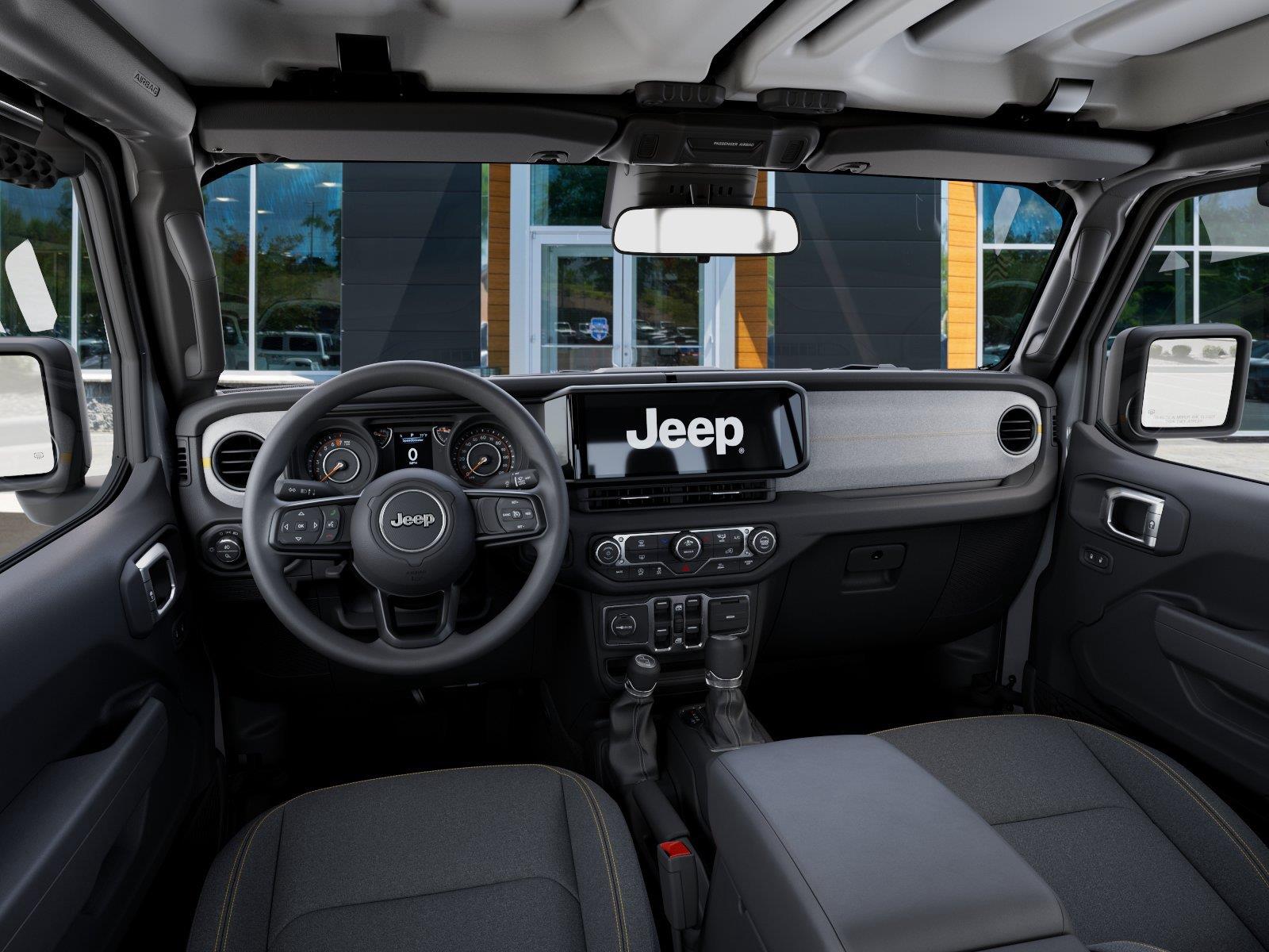 New 2026 Bright White Clear-Coat Exterior Paint Jeep Sport image 14