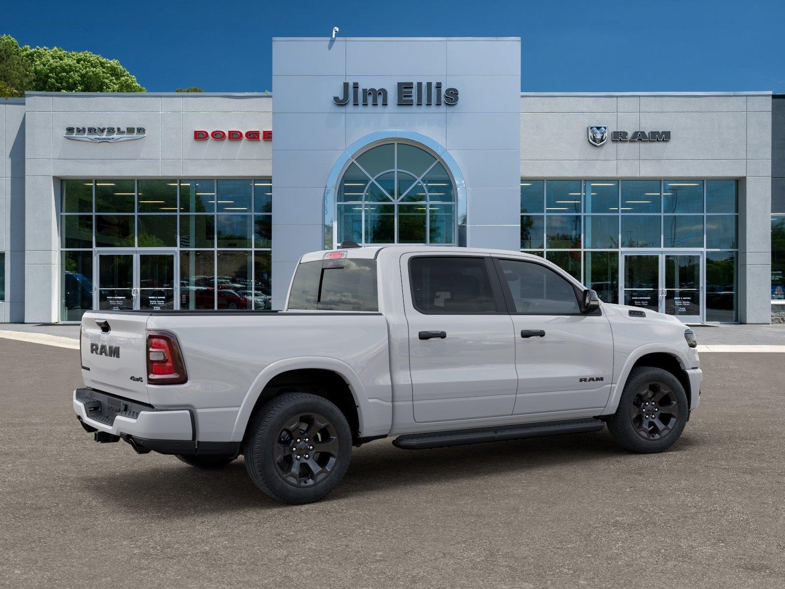 New 2026 Bright White Clear-Coat Exterior Paint RAM Big Horn image 4