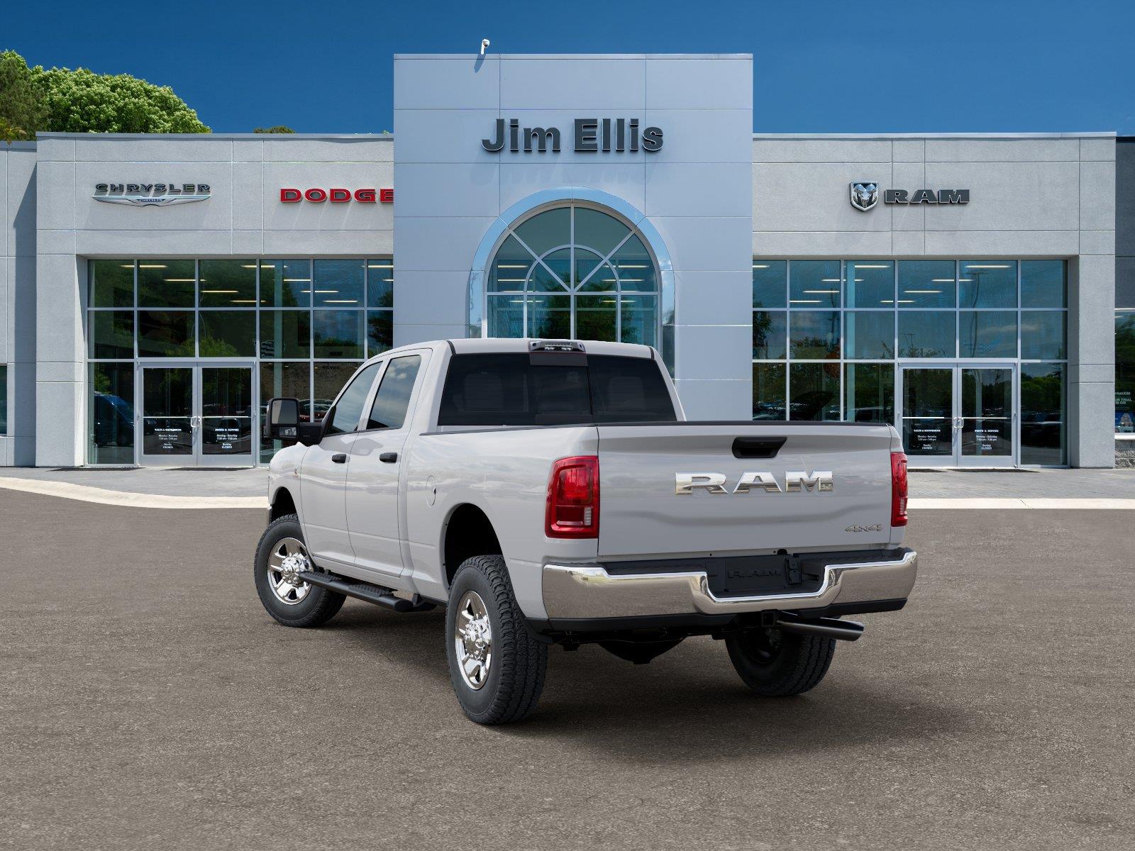 New 2025 Bright White Clear-Coat Exterior Paint RAM Tradesman image 3