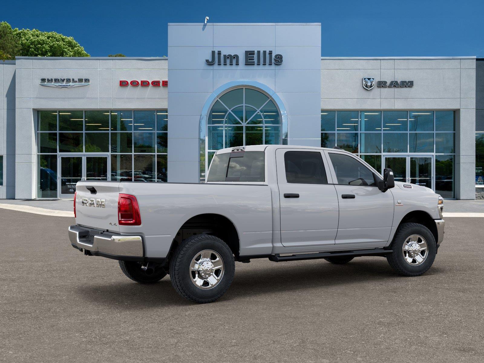New 2025 Bright White Clear-Coat Exterior Paint RAM Tradesman image 4