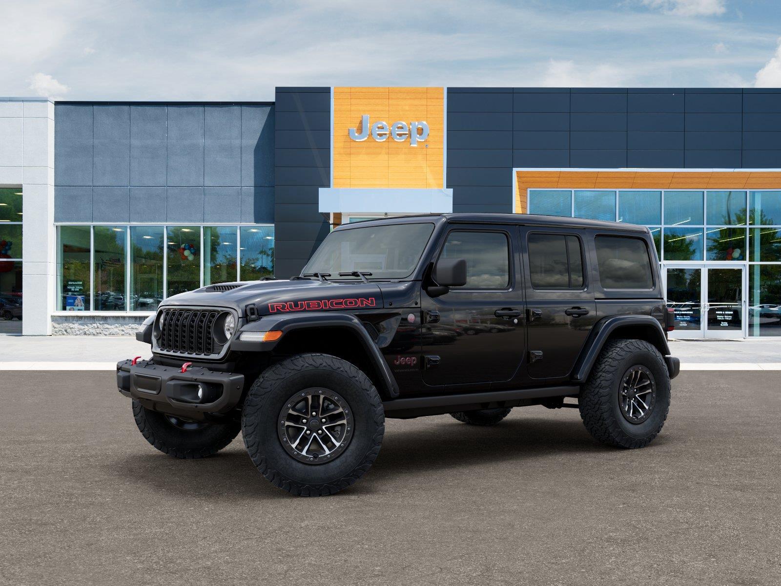 New 2026 Black Clear-Coat Exterior Paint Jeep Rubicon X image 2