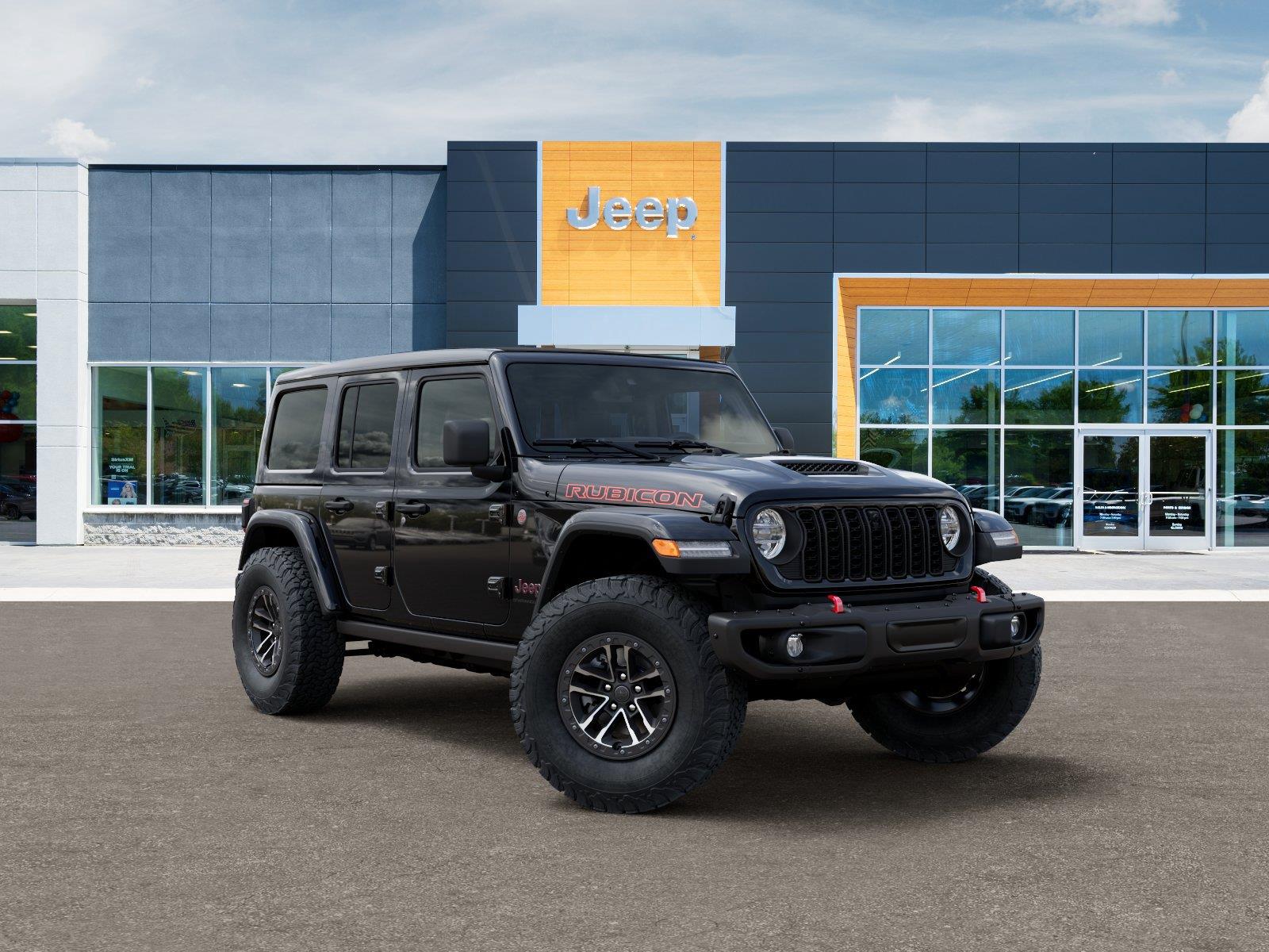 New 2026 Black Clear-Coat Exterior Paint Jeep Rubicon X image 5