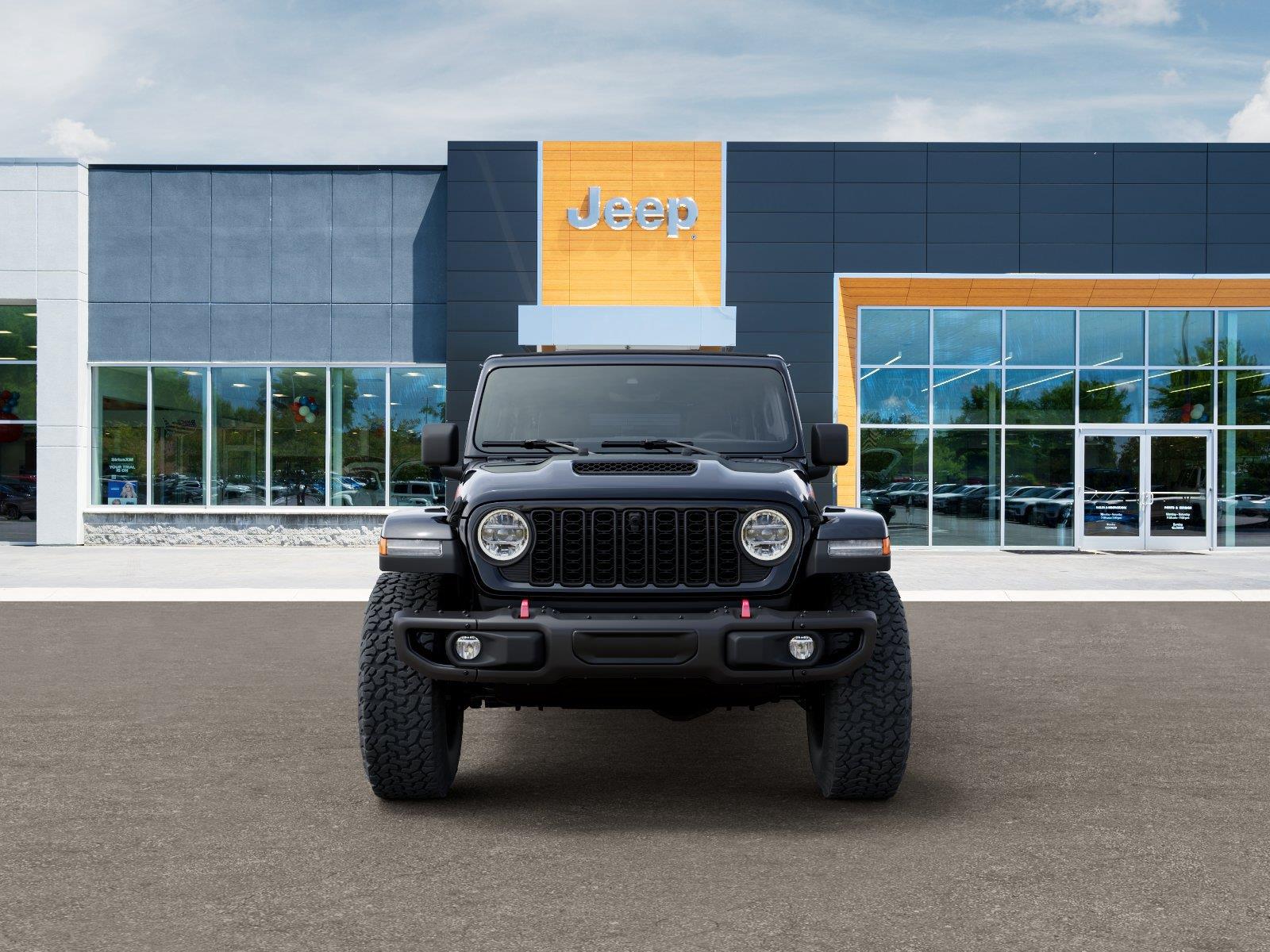 New 2026 Black Clear-Coat Exterior Paint Jeep Rubicon X image 6