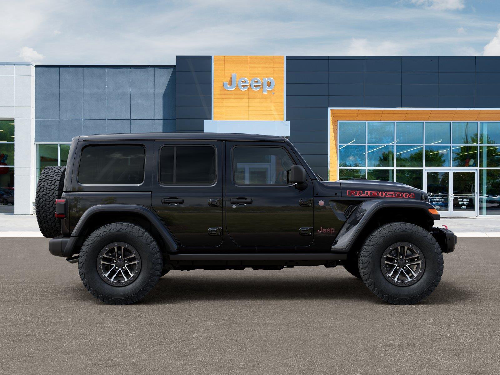 New 2026 Black Clear-Coat Exterior Paint Jeep Rubicon X image 21