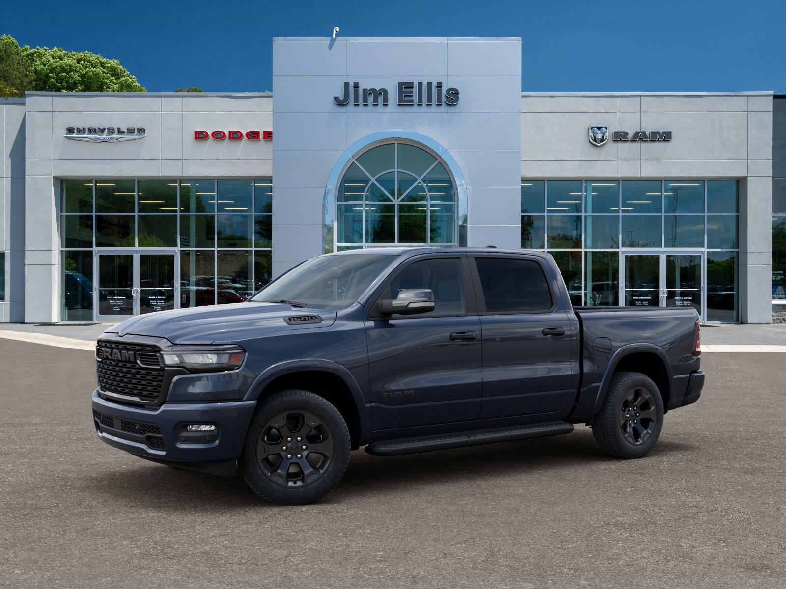 New 2026 Forged Blue Metallic Exterior Paint RAM Big Horn image 2