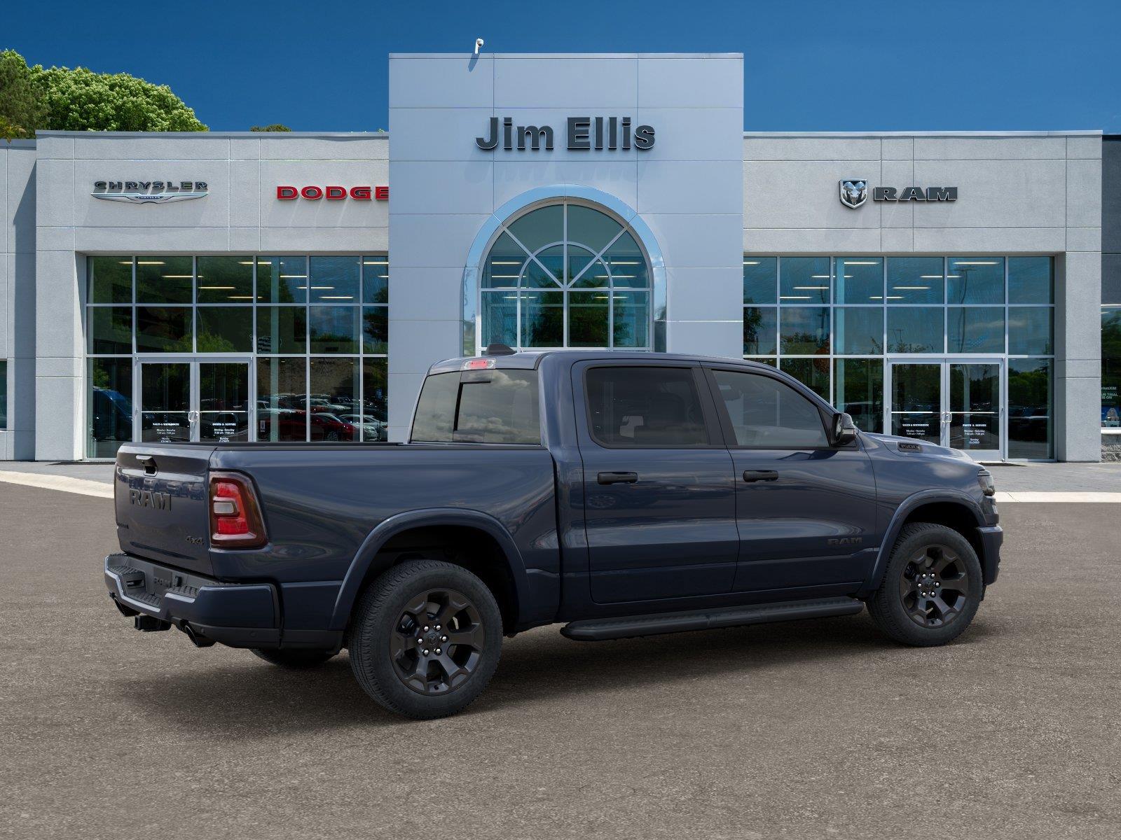 New 2026 Forged Blue Metallic Exterior Paint RAM Big Horn image 4