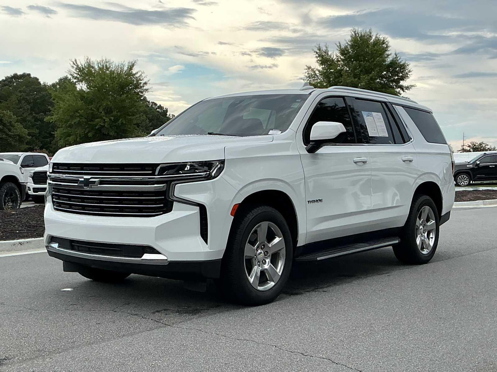 Summit White 2021 Chevrolet Tahoe SUV / Crossover 4X2 Automatic