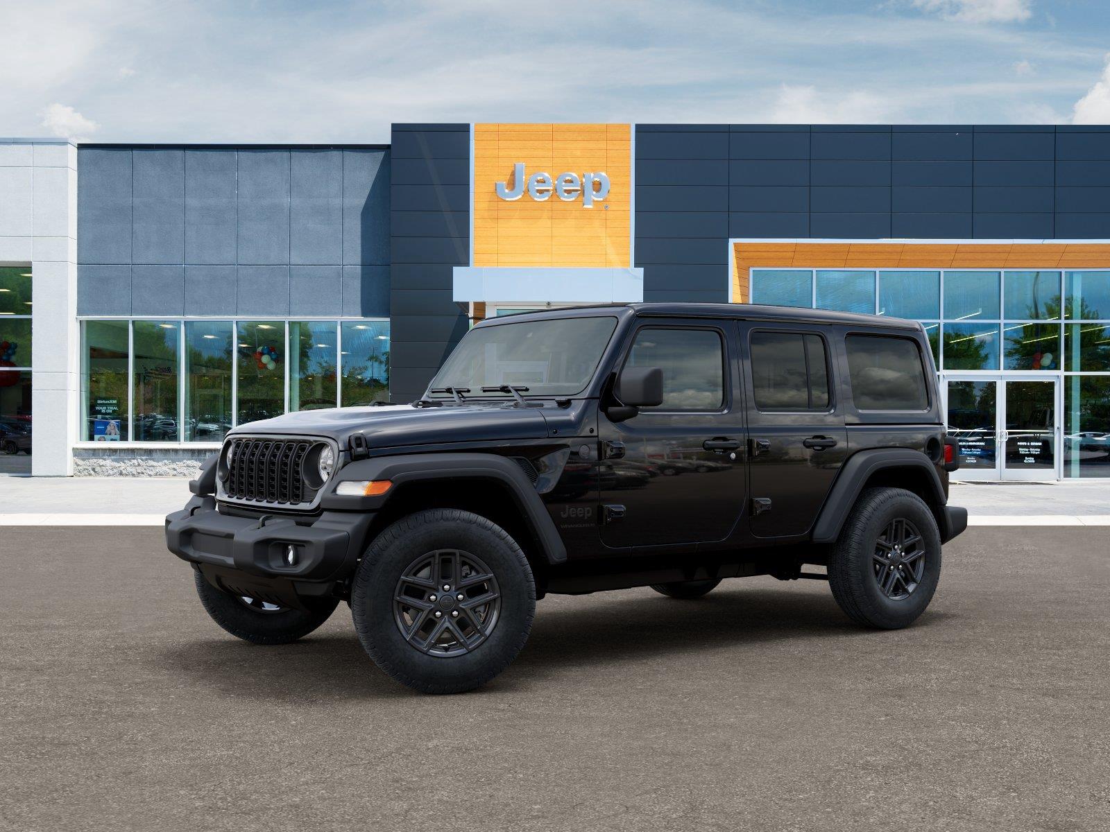 New 2026 Black Clear-Coat Exterior Paint Jeep Sport S image 2