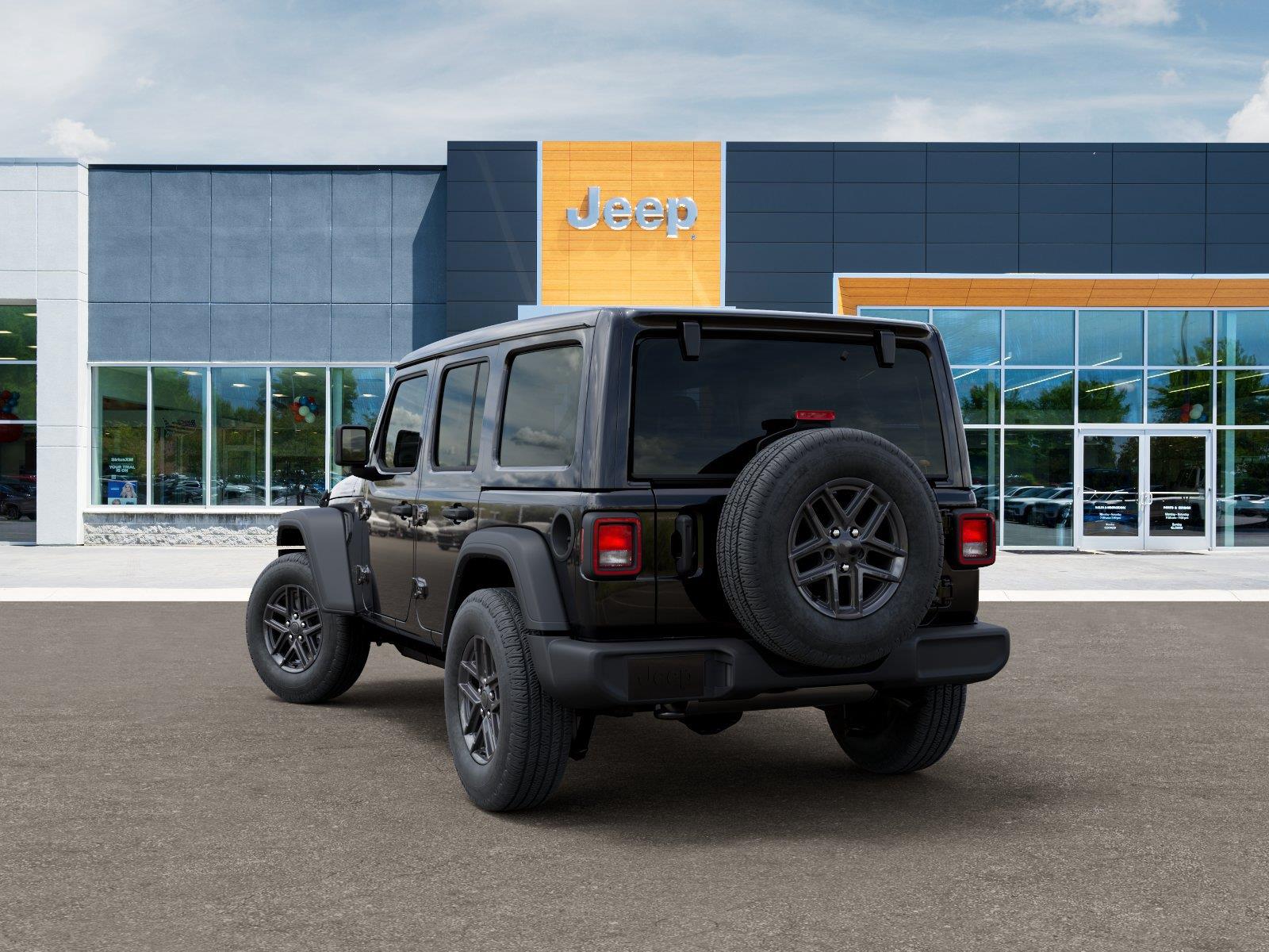 New 2026 Black Clear-Coat Exterior Paint Jeep Sport S image 3