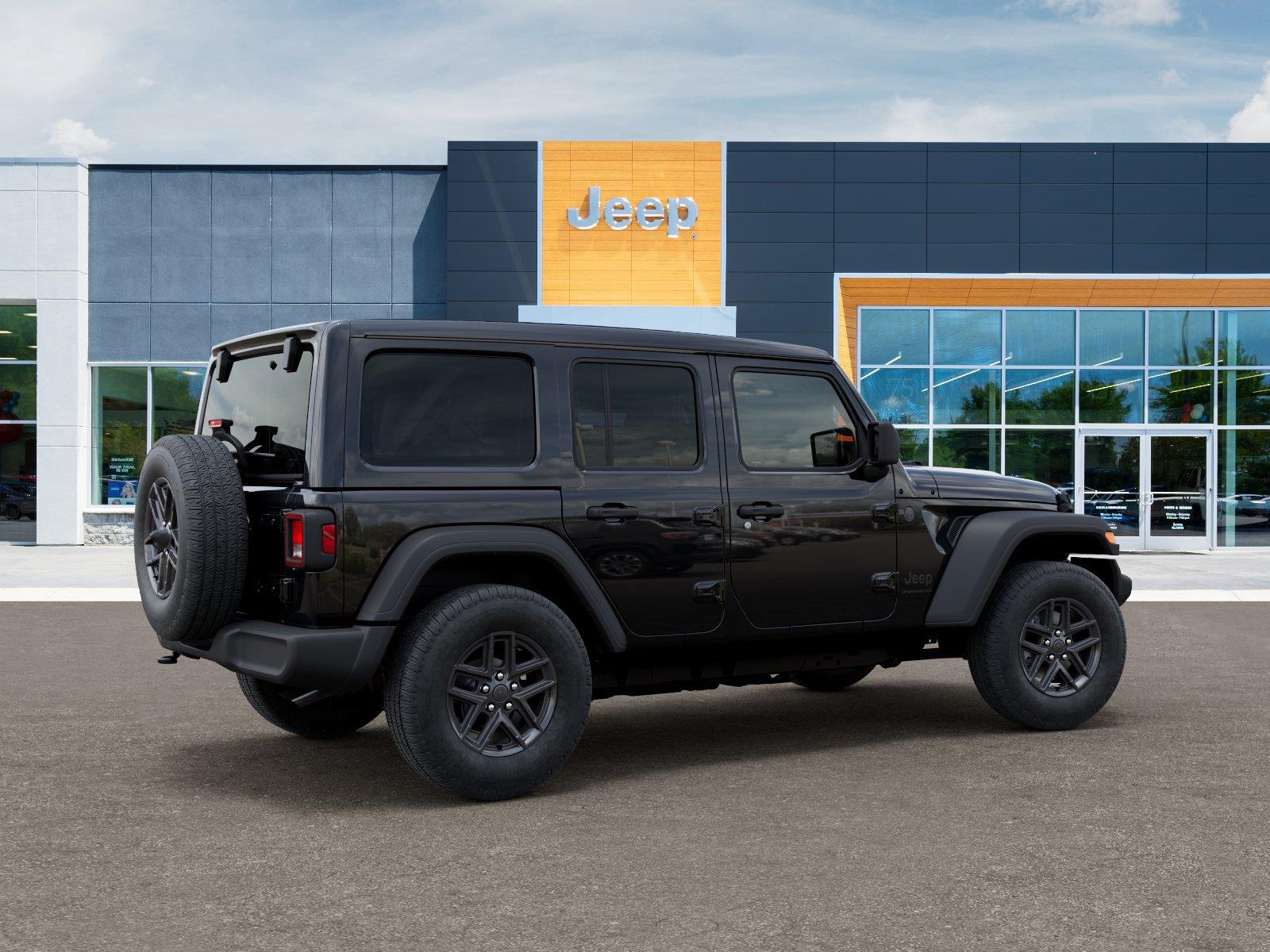 New 2026 Black Clear-Coat Exterior Paint Jeep Sport S image 4
