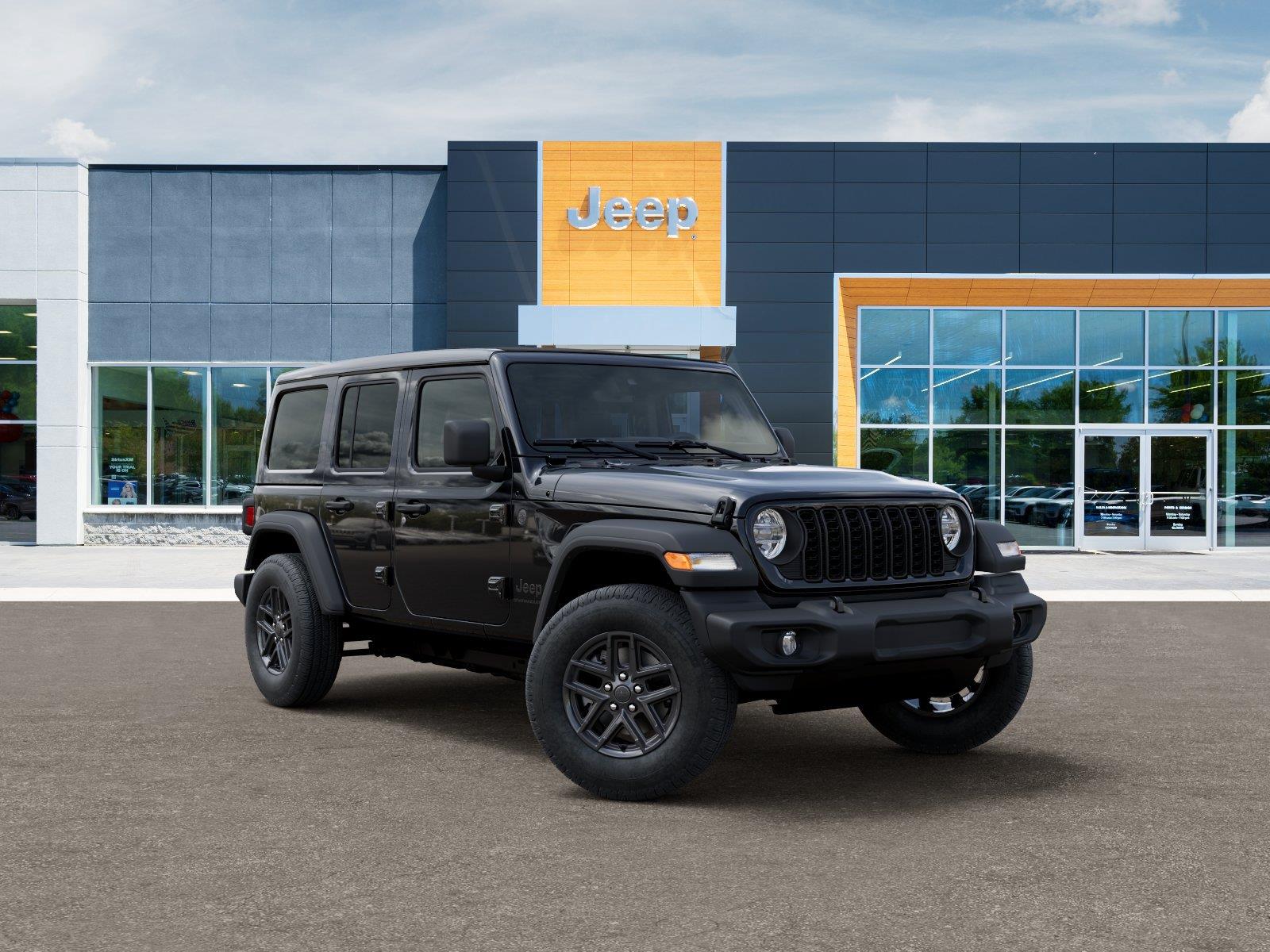 New 2026 Black Clear-Coat Exterior Paint Jeep Sport S image 5