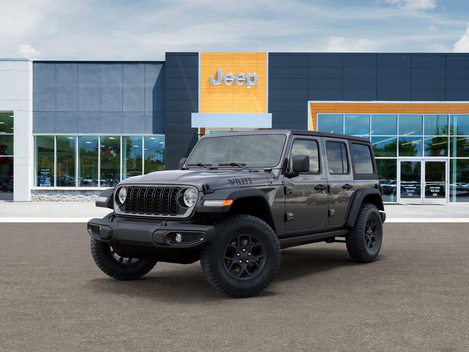 Gray (Granite Crystal Metallic Clearcoat) 2026 Jeep Wrangler SUV / Crossover Four-Wheel Drive 8-Speed Automatic