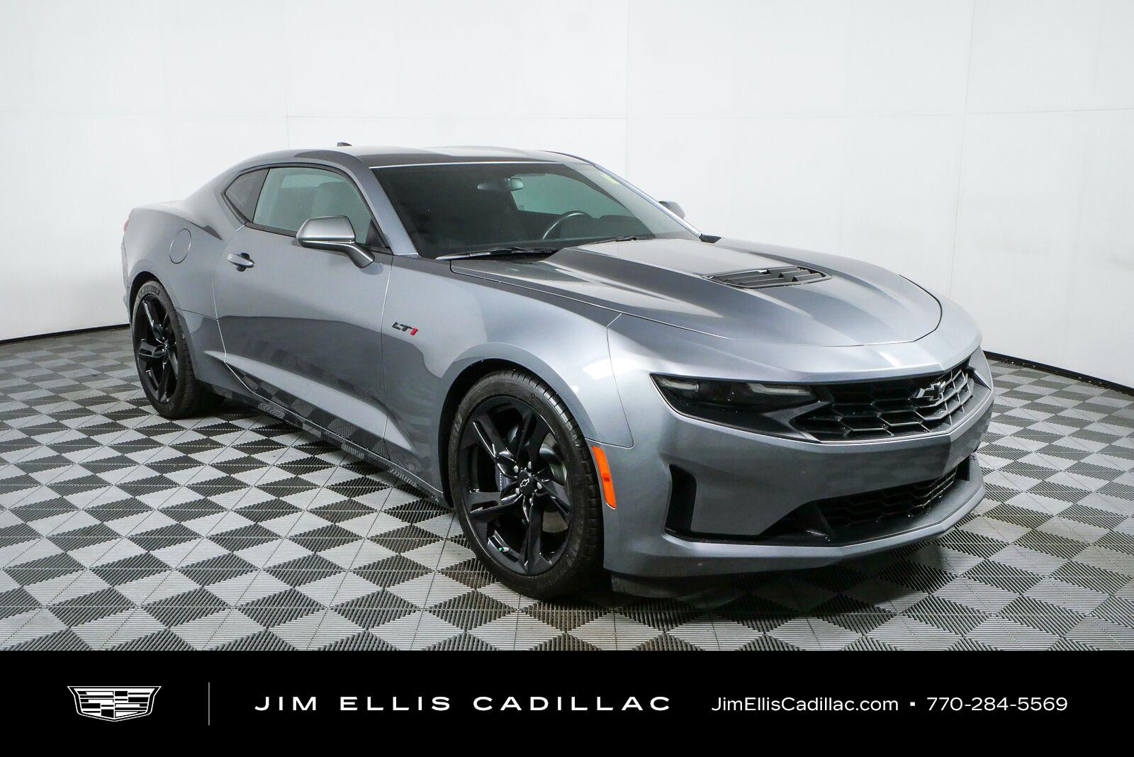 Satin Steel Gray Metallic 2021 Chevrolet Camaro Coupe Rear-Wheel Drive 6-Speed Manual