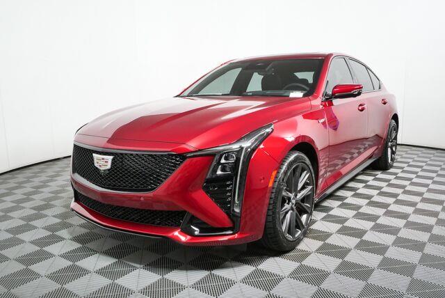 Radiant Red Tintcoat 2026 Cadillac CT5 Sedan All-Wheel Drive Automatic