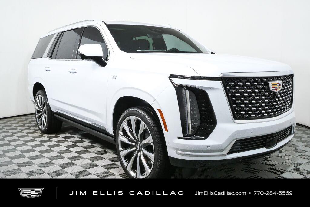 Vibrant White Tricoat 2026 Cadillac Escalade SUV / Crossover Four-Wheel Drive Automatic