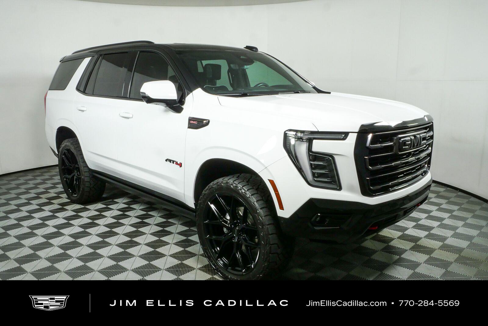 Summit White 2025 GMC Yukon SUV / Crossover Four-Wheel Drive Automatic