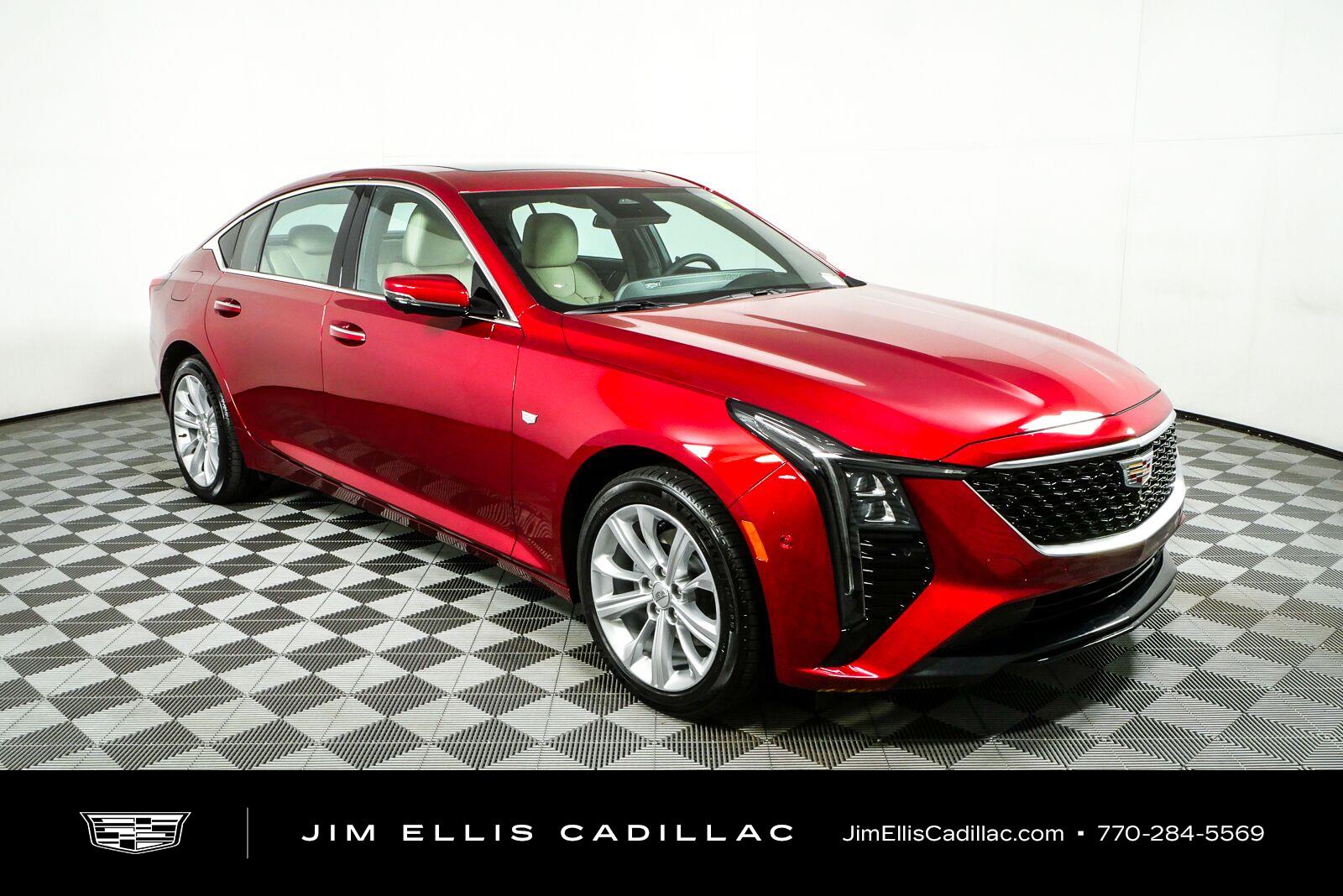 Radiant Red Tintcoat 2025 Cadillac CT5 Sedan All-Wheel Drive Automatic