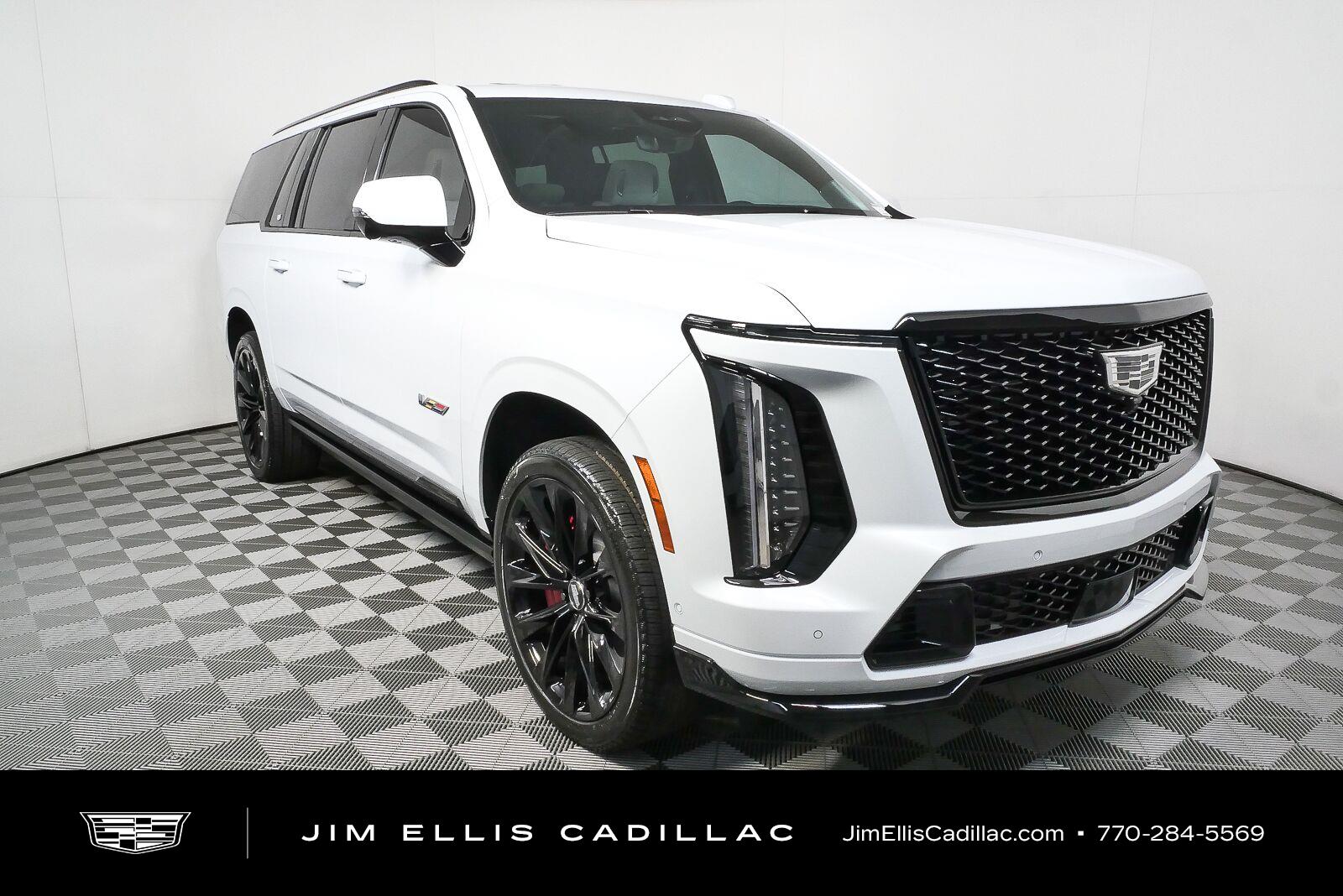 Vibrant White Tricoat 2026 Cadillac Escalade-V SUV / Crossover All-Wheel Drive Automatic