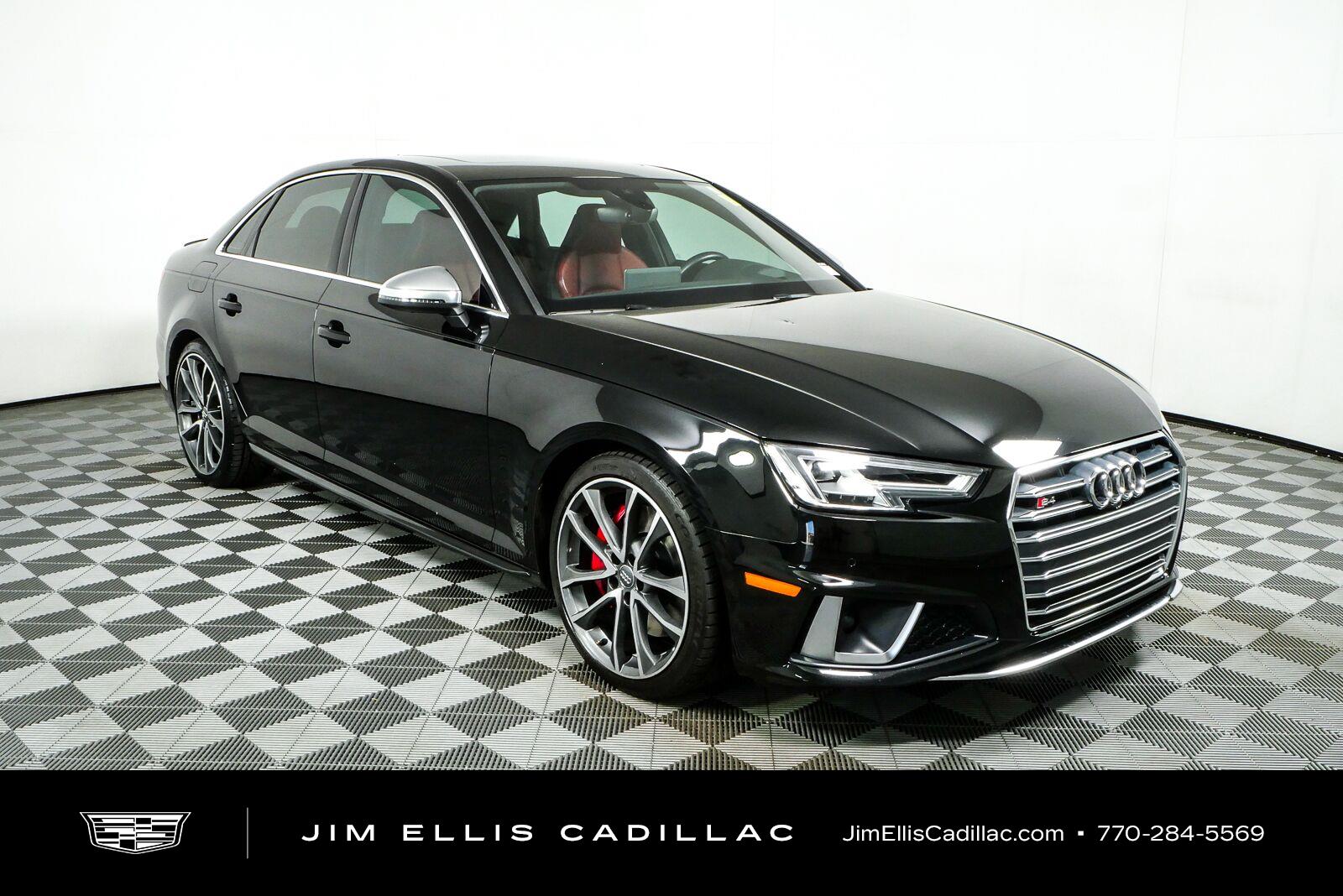 Mythos Black Metallic 2019 Audi S4 Sedan All-Wheel Drive Automatic