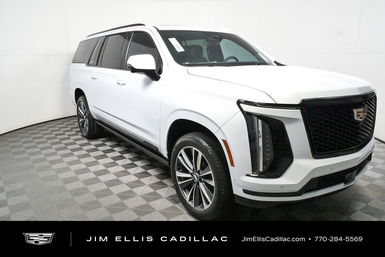 Vibrant White Tricoat 2026 Cadillac Escalade ESV SUV / Crossover Four-Wheel Drive Automatic