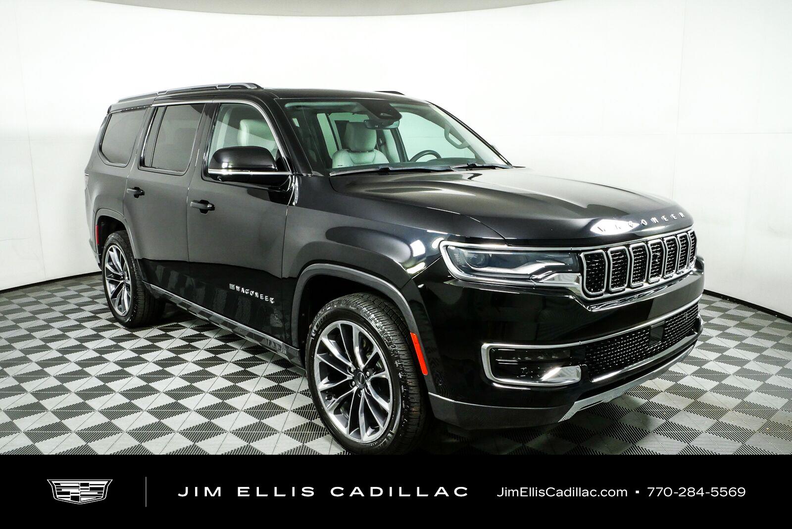 Diamond Black Crystal Pearlcoat 2022 Jeep Wagoneer SUV / Crossover 4X2 8-Speed Automatic
