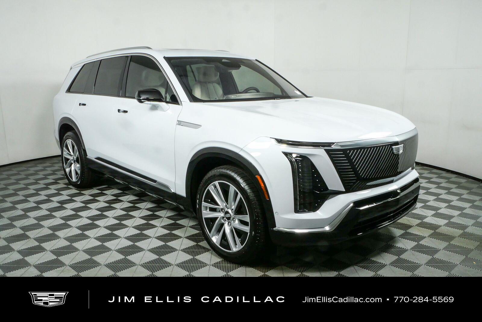 Vibrant White Tricoat 2027 Cadillac VISTIQ SUV / Crossover All-Wheel Drive Automatic
