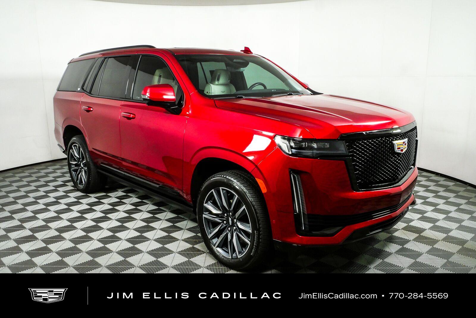 Radiant Red Tintcoat 2024 Cadillac Escalade SUV / Crossover Rear-Wheel Drive Automatic