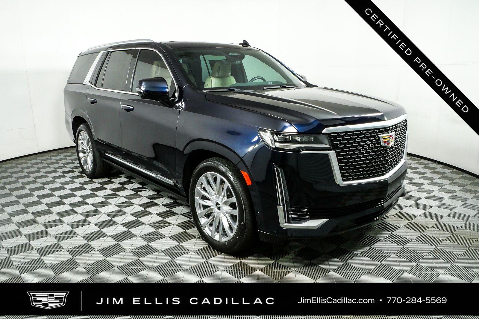 Dark Moon Blue Metallic 2023 Cadillac Escalade SUV / Crossover Rear-Wheel Drive Automatic