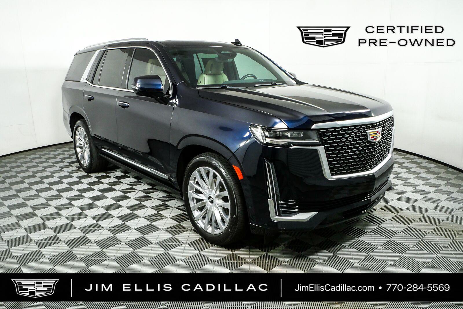 Dark Moon Blue Metallic 2023 Cadillac Escalade SUV / Crossover Rear-Wheel Drive Automatic