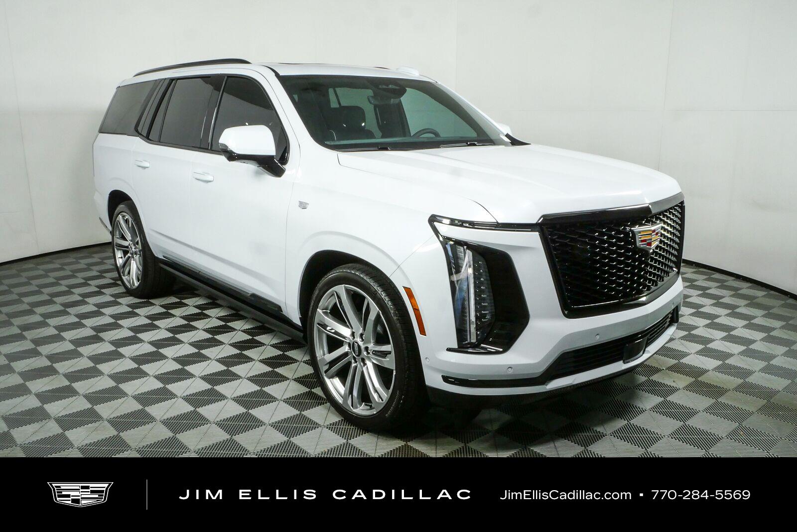 Vibrant White Tricoat 2026 Cadillac Escalade SUV / Crossover Four-Wheel Drive Automatic
