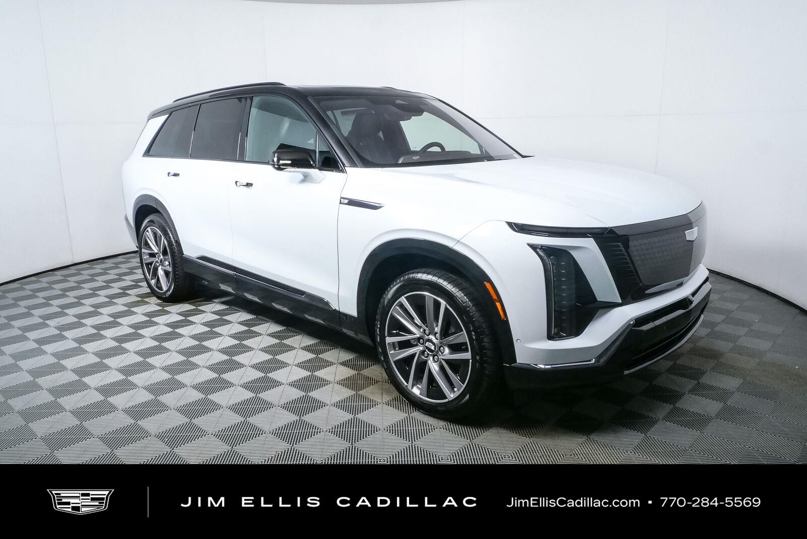 Vibrant White Tricoat 2027 Cadillac VISTIQ SUV / Crossover All-Wheel Drive Automatic