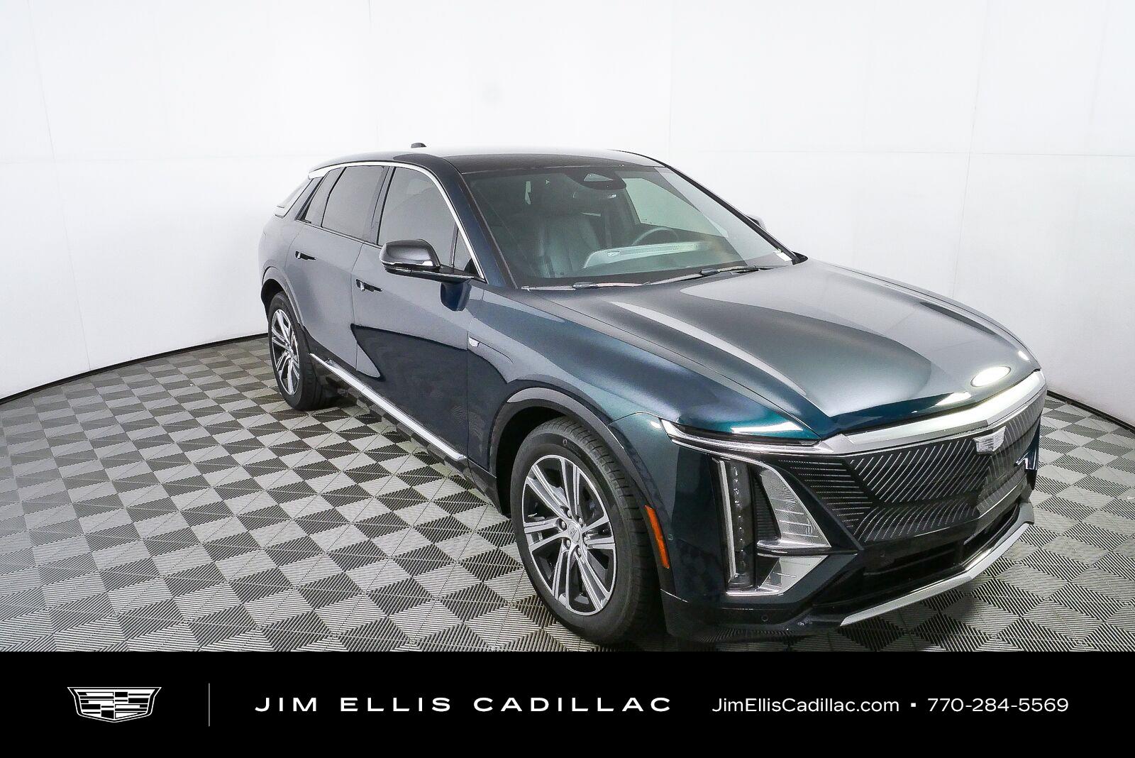 Emerald Lake Metallic 2025 Cadillac LYRIQ SUV / Crossover All-Wheel Drive Automatic