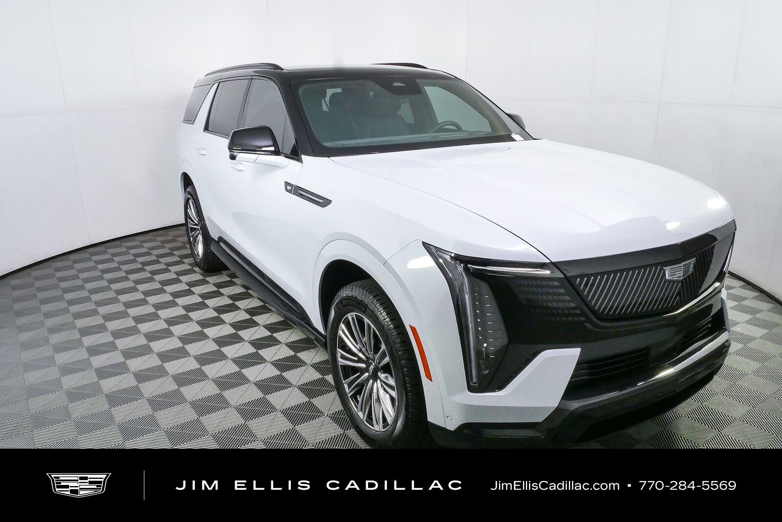 Vibrant White Tricoat 2026 Cadillac Escalade IQL SUV / Crossover All-Wheel Drive Automatic