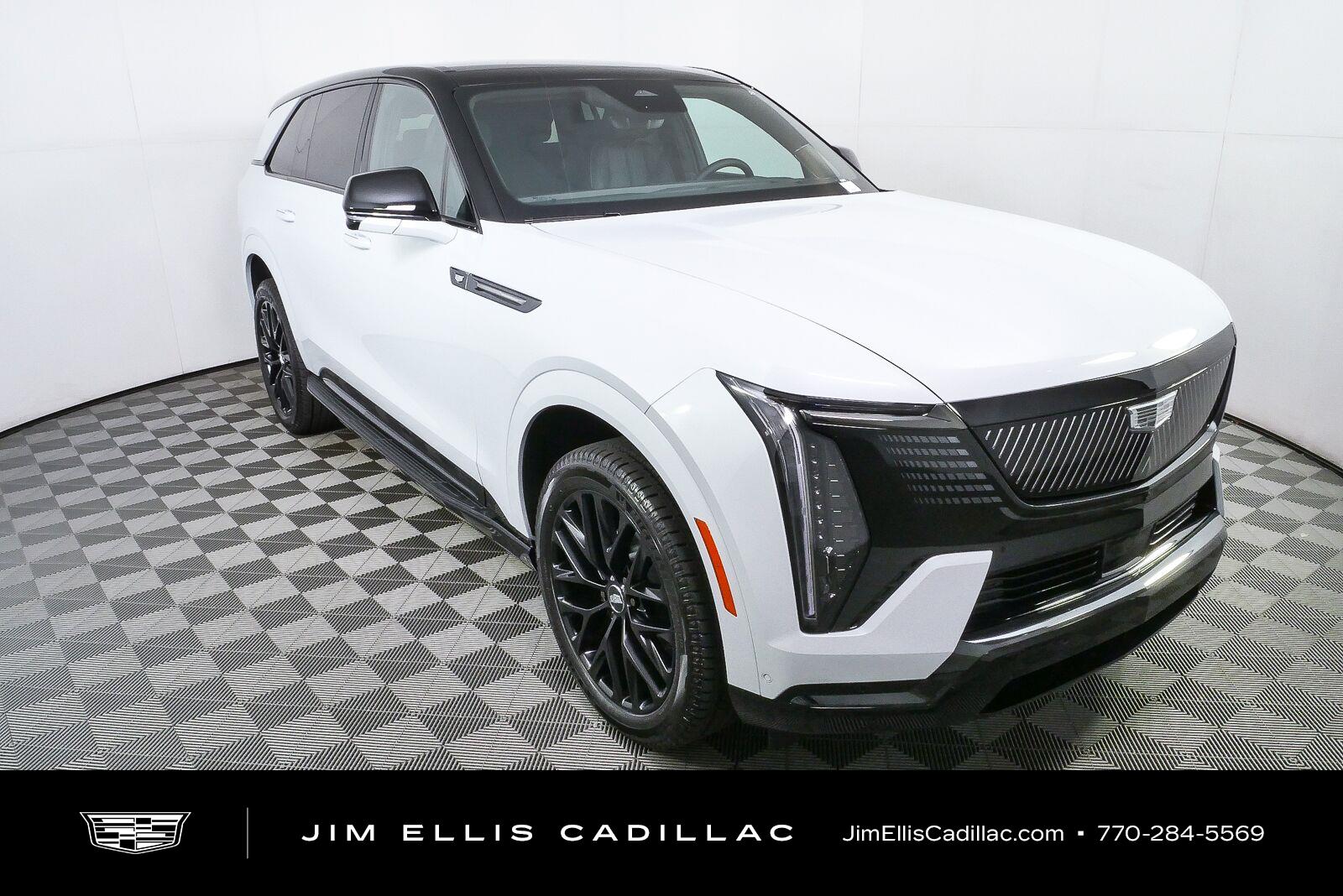 Vibrant White Tricoat 2026 Cadillac Escalade IQ SUV / Crossover All-Wheel Drive Automatic