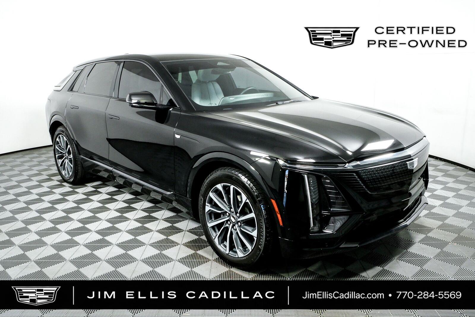 Stellar Black Metallic 2024 Cadillac LYRIQ SUV / Crossover Rear-Wheel Drive Automatic