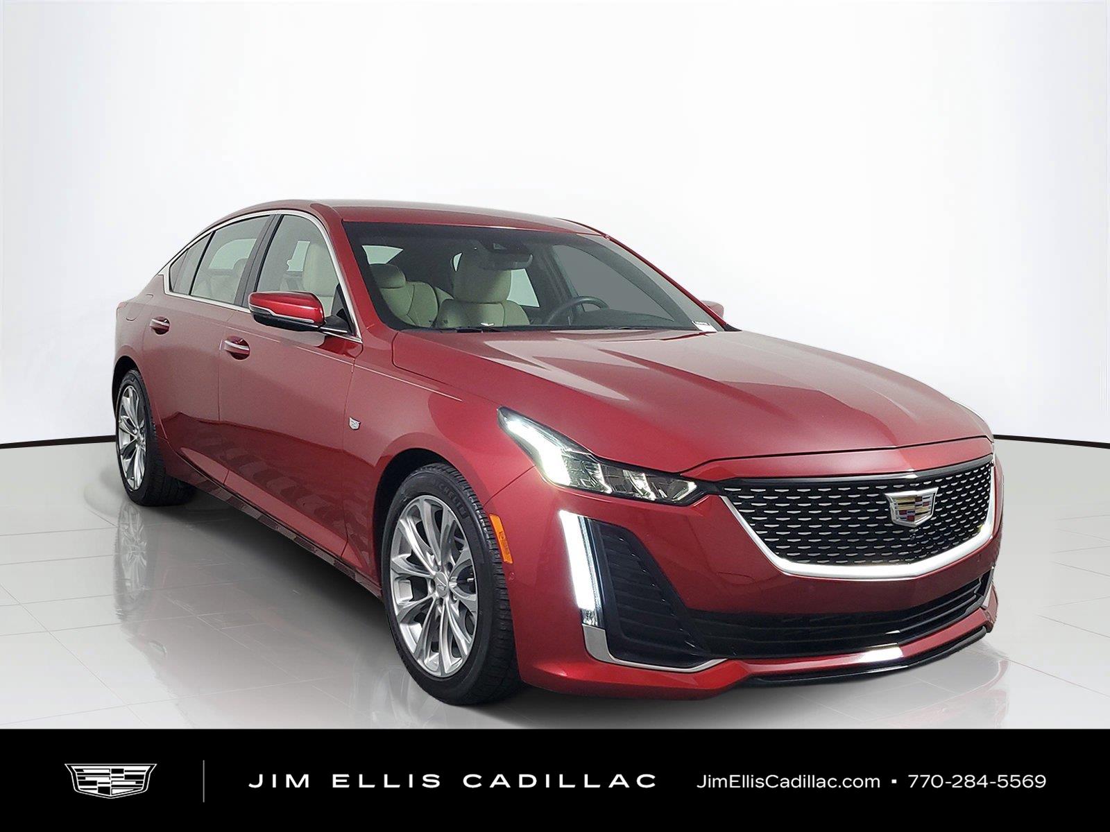 Red Obsession Tintcoat 2020 Cadillac CT5 Sedan Rear-Wheel Drive Automatic