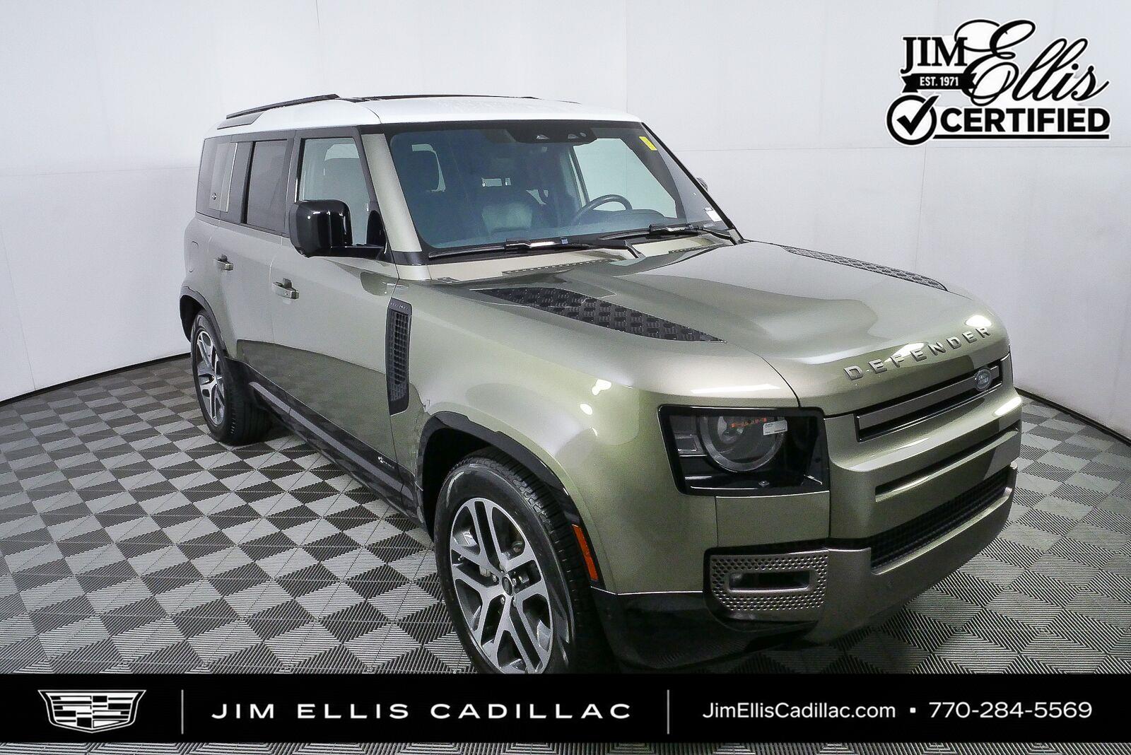 Pangea Green Metallic 2021 Land Rover Defender SUV / Crossover All-Wheel Drive Automatic