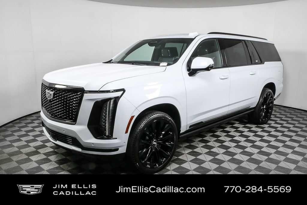 Vibrant White Tricoat 2026 Cadillac Escalade ESV SUV / Crossover Four-Wheel Drive Automatic