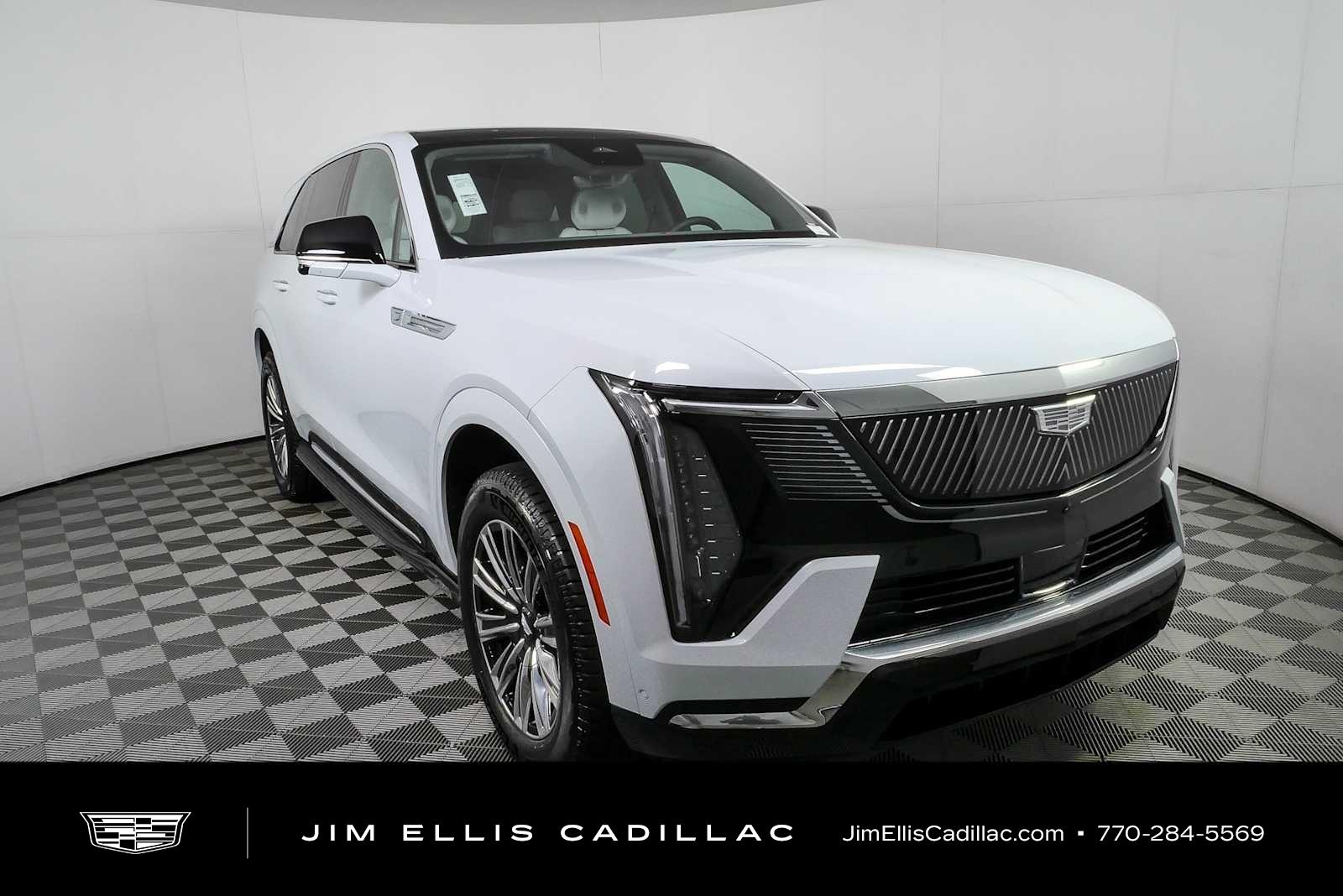 Vibrant White Tricoat 2026 Cadillac Escalade IQ SUV / Crossover All-Wheel Drive Automatic