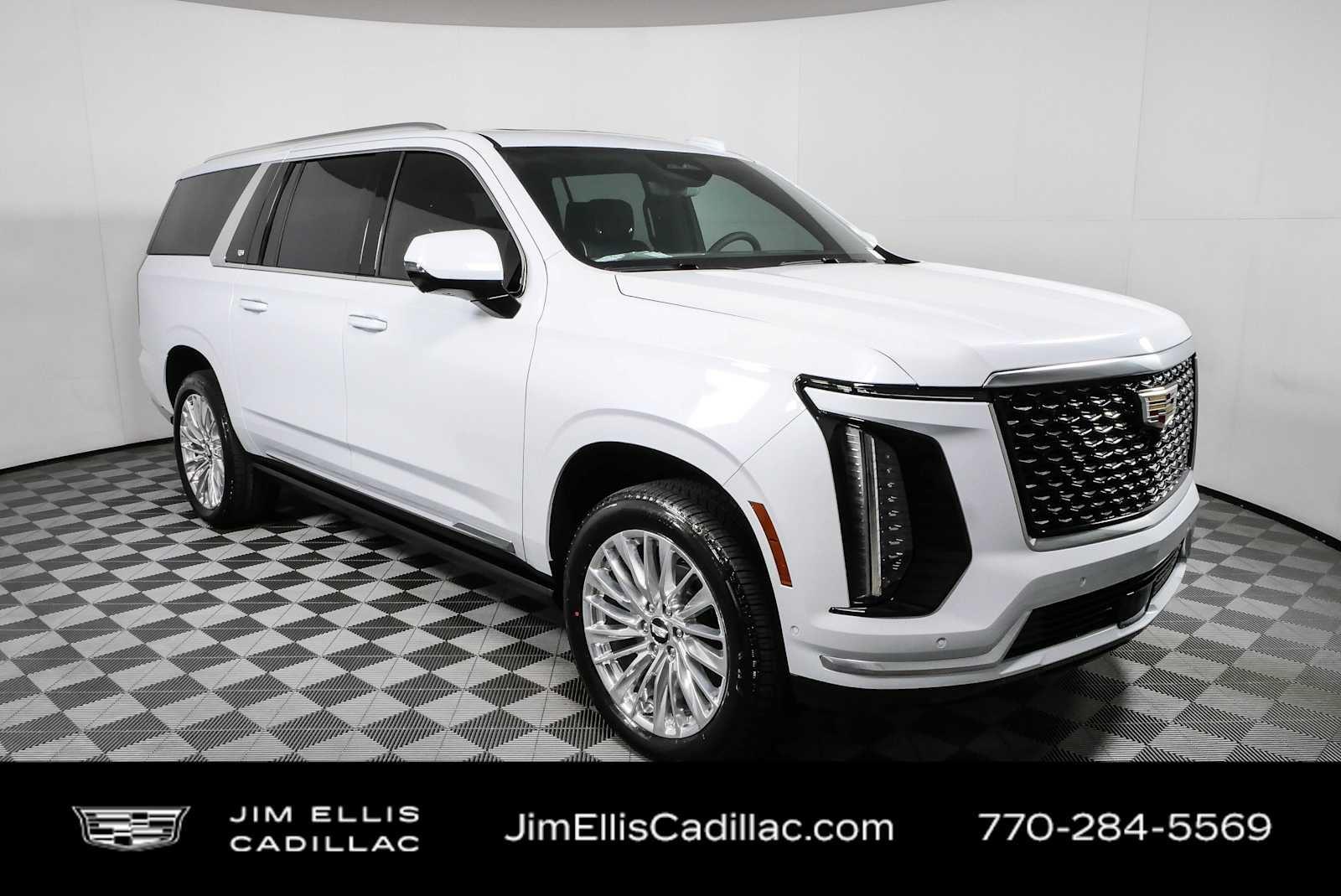 Vibrant White Tricoat 2026 Cadillac Escalade ESV SUV / Crossover Four-Wheel Drive Automatic