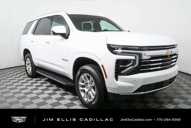 Summit White 2025 Chevrolet Tahoe SUV / Crossover Four-Wheel Drive Automatic