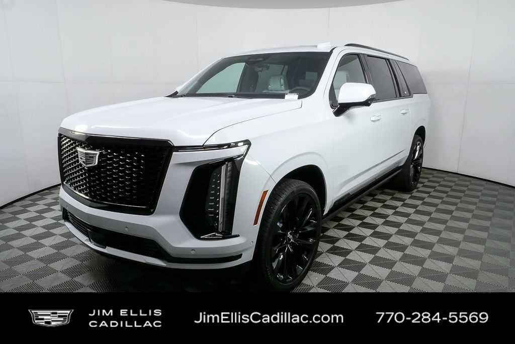 Vibrant White Tricoat 2026 Cadillac Escalade ESV SUV / Crossover Four-Wheel Drive Automatic