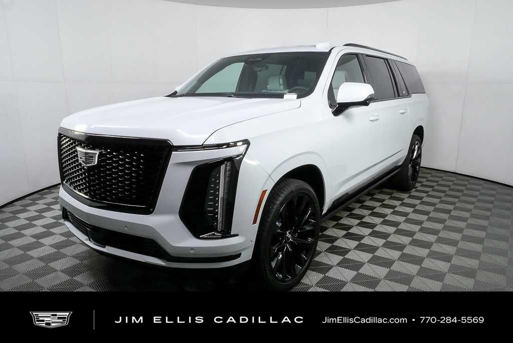 Vibrant White Tricoat 2026 Cadillac Escalade ESV SUV / Crossover Four-Wheel Drive Automatic