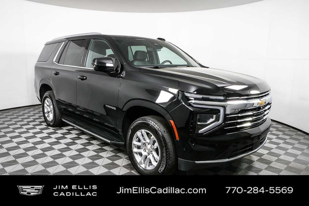 Black 2025 Chevrolet Tahoe SUV / Crossover 4X2 Automatic