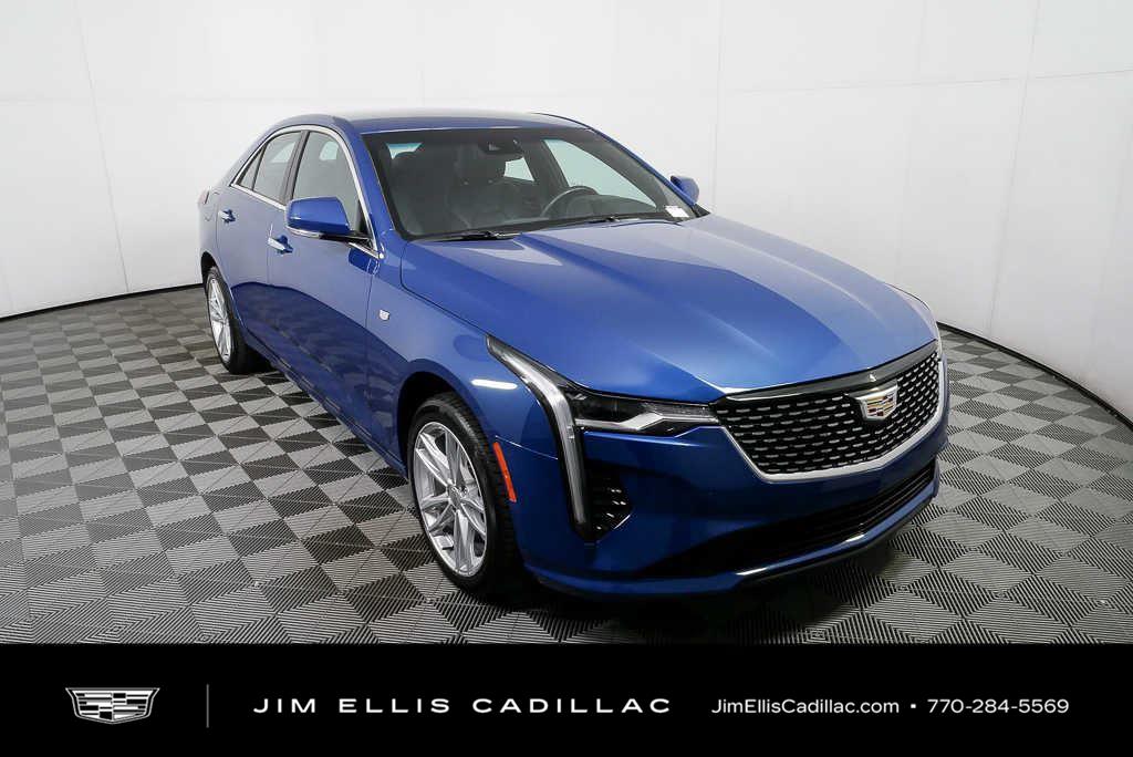 Wave Metallic 2023 Cadillac CT4 Sedan All-Wheel Drive 8-Speed Automatic