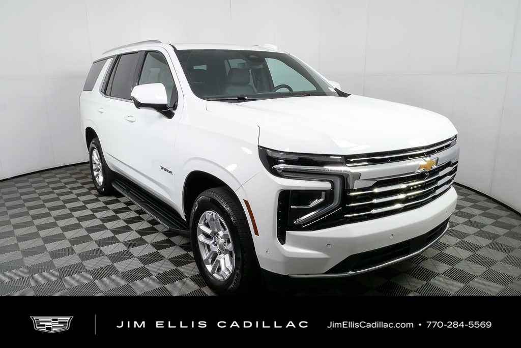 Summit White 2025 Chevrolet Tahoe SUV / Crossover Four-Wheel Drive Automatic