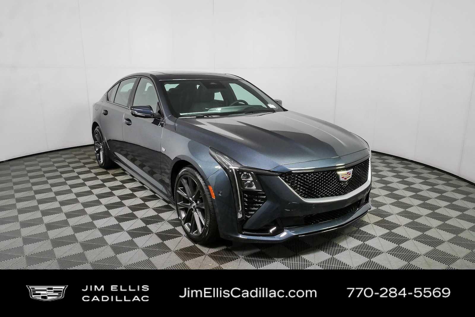 Deep Space Metallic 2026 Cadillac CT5 Sedan Rear-Wheel Drive Automatic