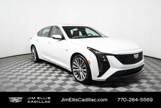 Summit White 2026 Cadillac CT5 Sedan Rear-Wheel Drive Automatic
